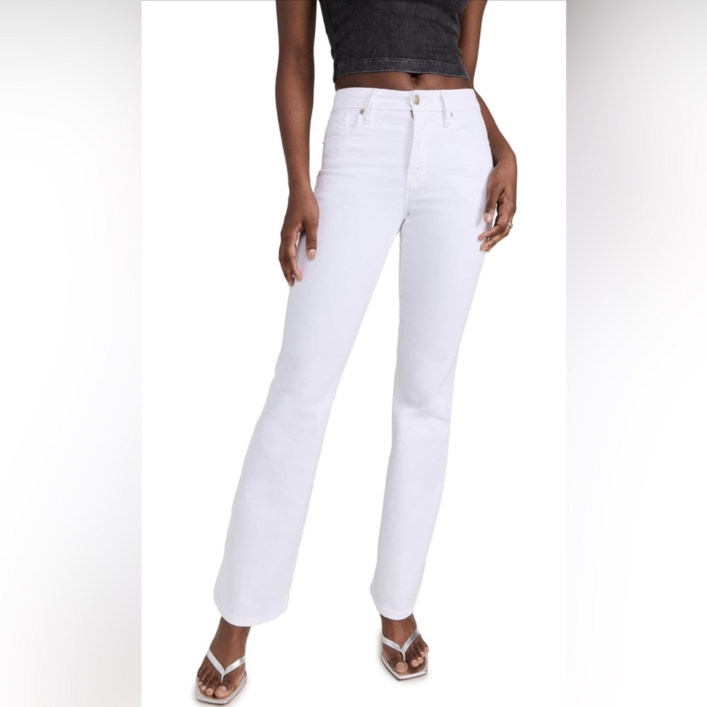 NWT GOOD AMERICAN Good Classic High Rise Bootcut Jeans Women's Size 16